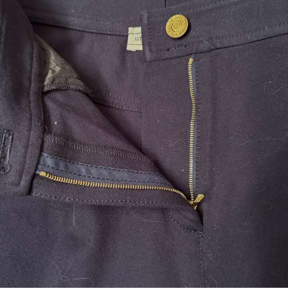 St. John Sport Navy Blue Straight Leg Casual Pant, Womens size 4 - Picture 10 of 12